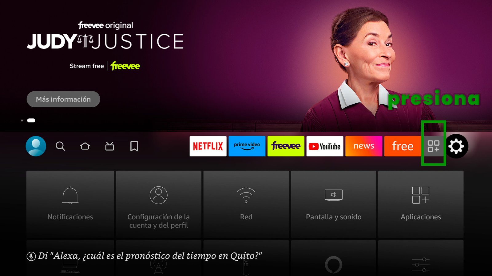Instalar IPTV en Amazon Fire TV / Fire Stick