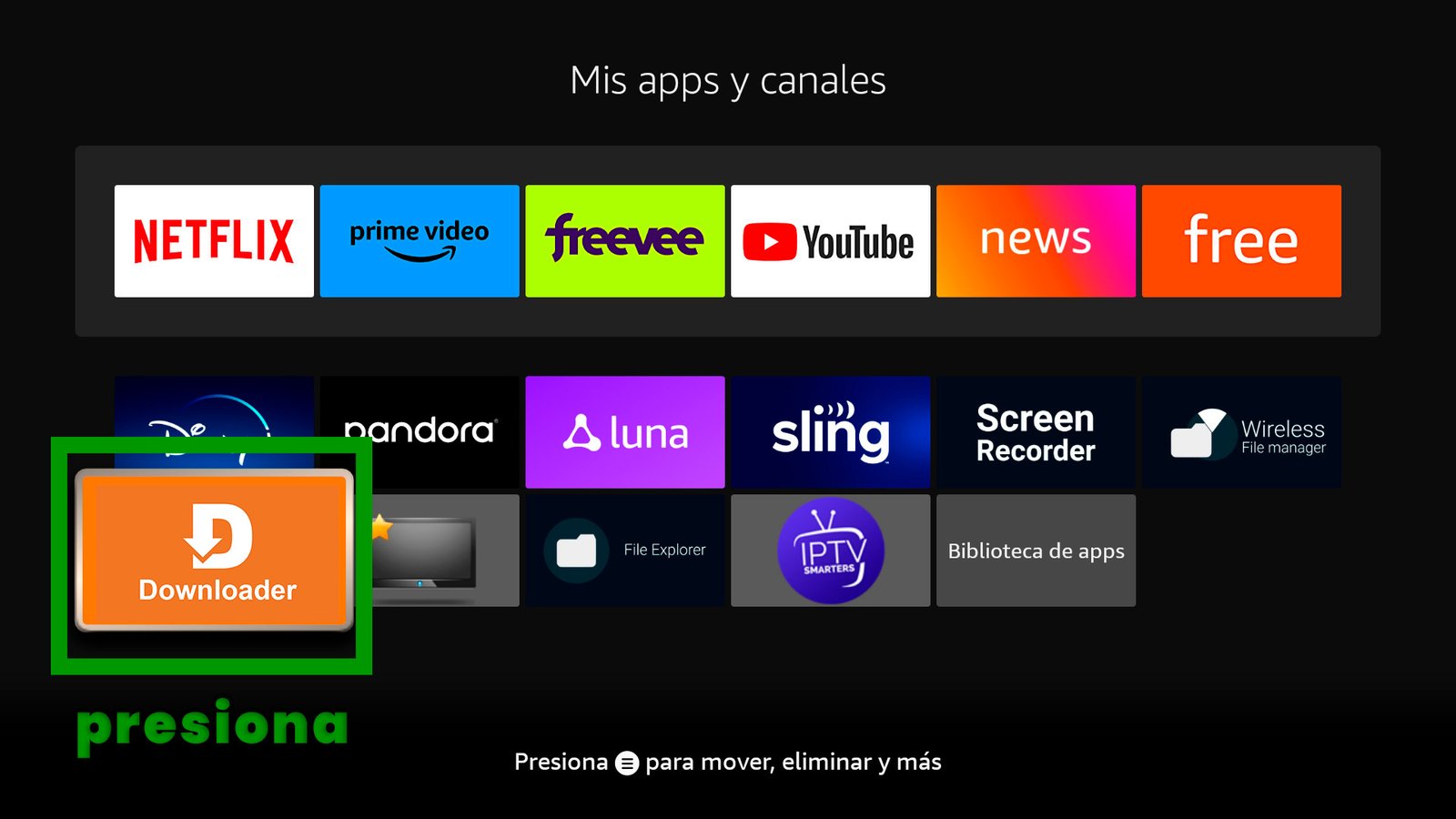 Instala Downloader