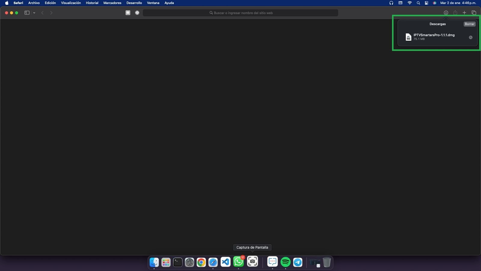 Instalar IPTV en Mac